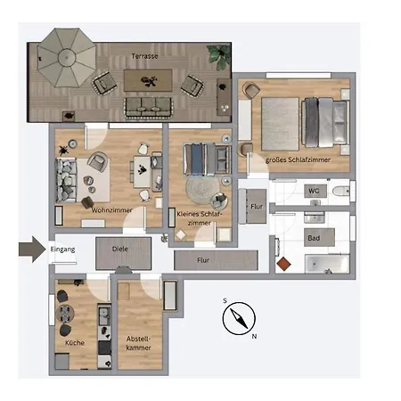 Apartment Am Buchbühl *